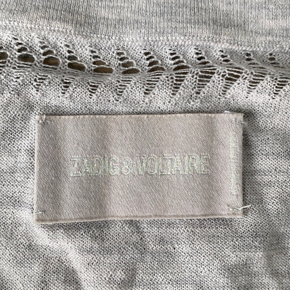 Zadig & Voltaire tissue merino wool sweater